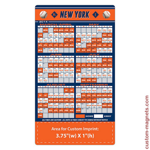 Schedule - New York Mets
